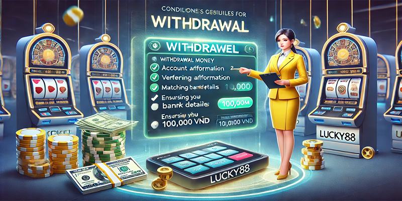 Các điều kiện quan trọng để rút tiền Lucky88 nhanh chóng và an toàn