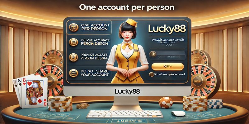 Lưu ý quan trọng khi đăng ký tài khoản Lucky88 để bảo mật và thuận lợi