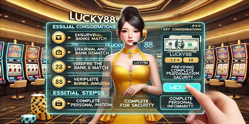 Những lưu ý quan trọng giúp quá trình rút tiền Lucky88 diễn ra suôn sẻ